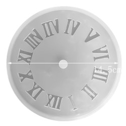 Καλούπι σιλικόνης με ρολόι 15.3cm