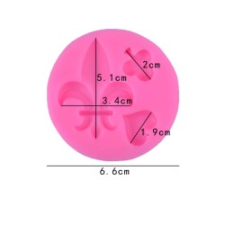 Καλούπι σιλικόνης Μπαρόκ 6.8cm