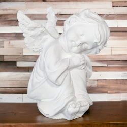 Κεραμικό διακοσμητικό Άγαλμα Αγγελάκι 7.2x4.5x4cm