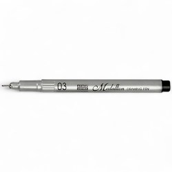 Ανεξίτηλος Μαρκαδόρος Medalion 0.3 mm – Μαύρο