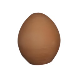 Αυγό κεραμικό μικρό 8x6.5cm