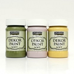 Dekor Soft Paint 100ml Pentart - Pistachios