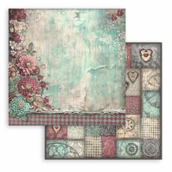 Σετ 10 Χαρτιά Scrapbooking Maxi Background Master of Magic 31x31x0.6cm 190gr Stamperia