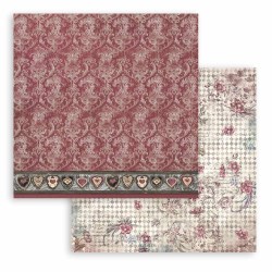 Σετ 10 Χαρτιά Scrapbooking Maxi Background Master of Magic 31x31x0.6cm 190gr Stamperia