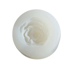 Καλούπι Σιλικόνης Τριαντάφυλλο 5.2 x 2.4cm για κερί - πορσελάνη - Γύψο