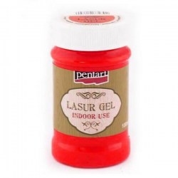 Χρώμα Lasur Gel Pentart 100ml - Orange