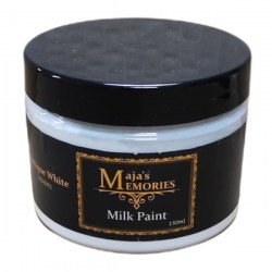 Χρώμα παλαίωσης Milk Paint Antique White Maja’s Memories 150ml