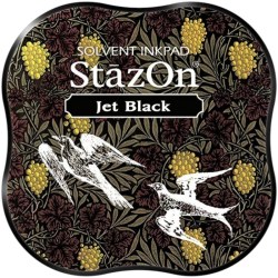 Μελάνι Ανεξίτηλο για σφραγίδες Stazon Jet Black