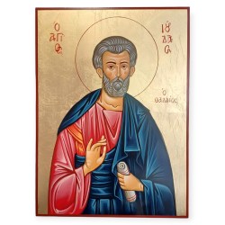 Ριζόχαρτο Decoupage A3 – Άγιος Ιούδας Θαδδαίος με Χρυσό Φόντο