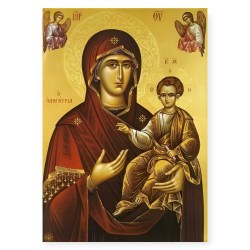 Ριζόχαρτο Decoupage A3 – Παναγία Οδηγήτρια με Χριστό