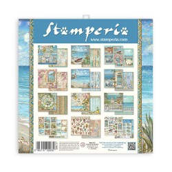 Εικόνα των χαρτιών scrapbooking Blue Dream από τον Paco Nunez - Διαστάσεις 30.5x30.5cm, βάρος 190gr