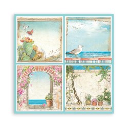 Εικόνα των χαρτιών scrapbooking Blue Dream από τον Paco Nunez - Διαστάσεις 30.5x30.5cm, βάρος 190gr