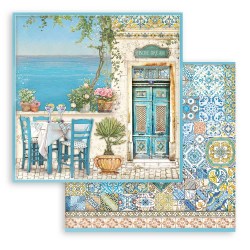 Εικόνα των χαρτιών scrapbooking Blue Dream από τον Paco Nunez - Διαστάσεις 30.5x30.5cm, βάρος 190gr
