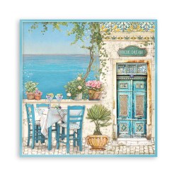 Εικόνα των χαρτιών scrapbooking Blue Dream από τον Paco Nunez - Διαστάσεις 30.5x30.5cm, βάρος 190gr