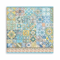 Εικόνα των χαρτιών scrapbooking Blue Dream από τον Paco Nunez - Διαστάσεις 30.5x30.5cm, βάρος 190gr