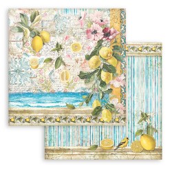 Εικόνα των χαρτιών scrapbooking Blue Dream από τον Paco Nunez - Διαστάσεις 30.5x30.5cm, βάρος 190gr