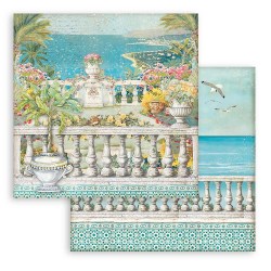 Εικόνα των χαρτιών scrapbooking Blue Dream από τον Paco Nunez - Διαστάσεις 30.5x30.5cm, βάρος 190gr