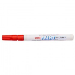 Ανεξίτηλος Μαρκαδόρος Uni Paint 0.8-1.2mm - Red