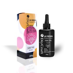 Υγρό γυαλί - Ρητίνη UV Hard type (Σκληρή) 200ml