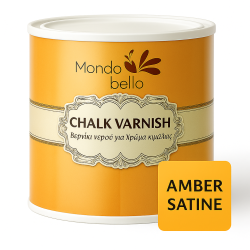 Βερνίκι Νερού Amber Satine 375ml για Χρώμα Κιμωλίας 