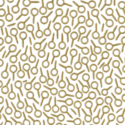 Βιδωτά Άγκιστρα Gold 0.8mm – Σετ ~100 τεμάχια