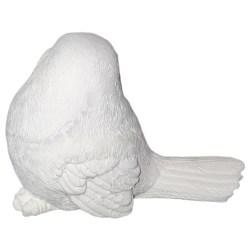 Γύψινο μικρό πουλάκι 9.5x7x5cm