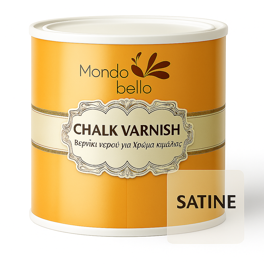 Βερνίκι Νερού Satine 375ml για Chalk Paint – Ιδανικό Φινίρισμα