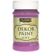 Dekor Paint Soft 100ml Pentart - blackberry