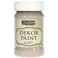 Dekor Soft Paint 100ml Pentart - Mandel