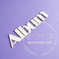 Διακοσμητικά Chipboard Album - 12 cm