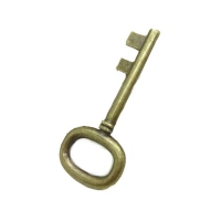 Μεταλλικό Κλειδί  Antique Bronze 42mm - 4 τεμάχια