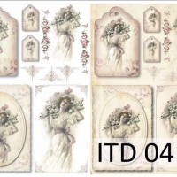 Xαρτί ITD για Decoupage 42x30cm - 60gr