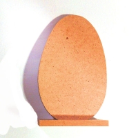 MDF Διακοσμητικό αυγό με βάση 215x145mm