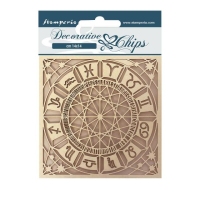 Διακοσμητικό Chipboard Alchemy Astrologia 14x14cm Stamperia