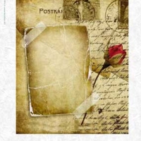 Ριζόχαρτo Μοντέρνα Postcard 45x32cm - Kalit