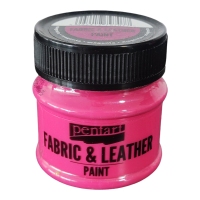 Χρώμα Δέρματος και υφάσματος 50 ml Pentart - Magenta